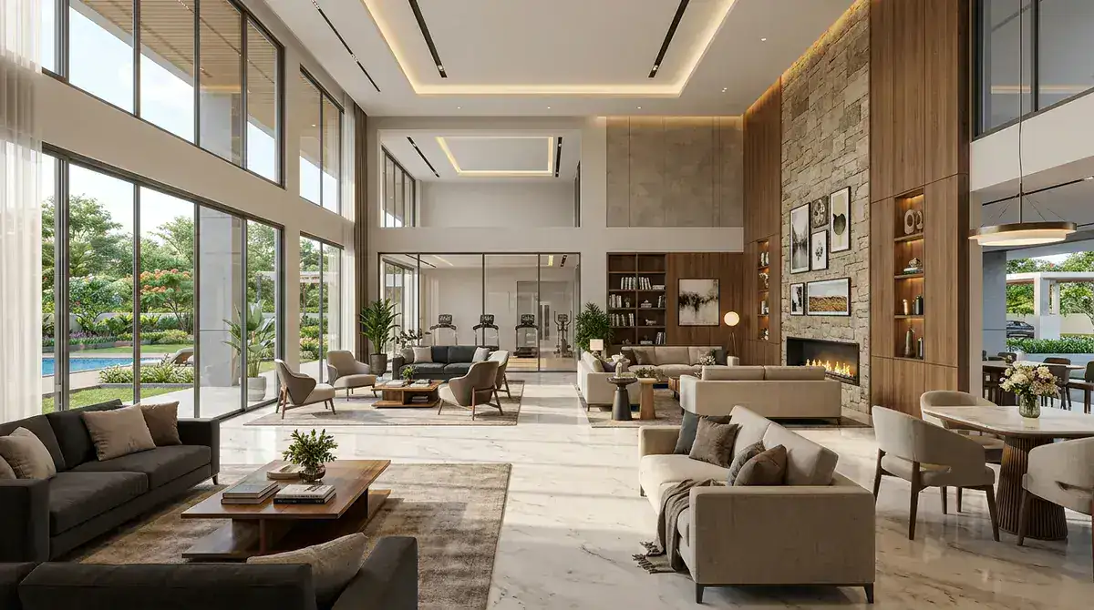 Clubhouse view at KNS District 30